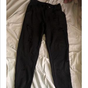 Aerie distressed joggers